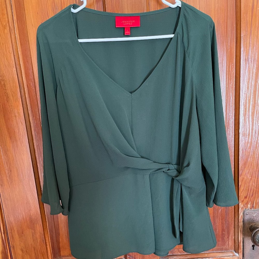 Jennifer Lopez Wrap Around Tunic